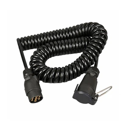 European 7 Pin Spring Trailer Connection Line